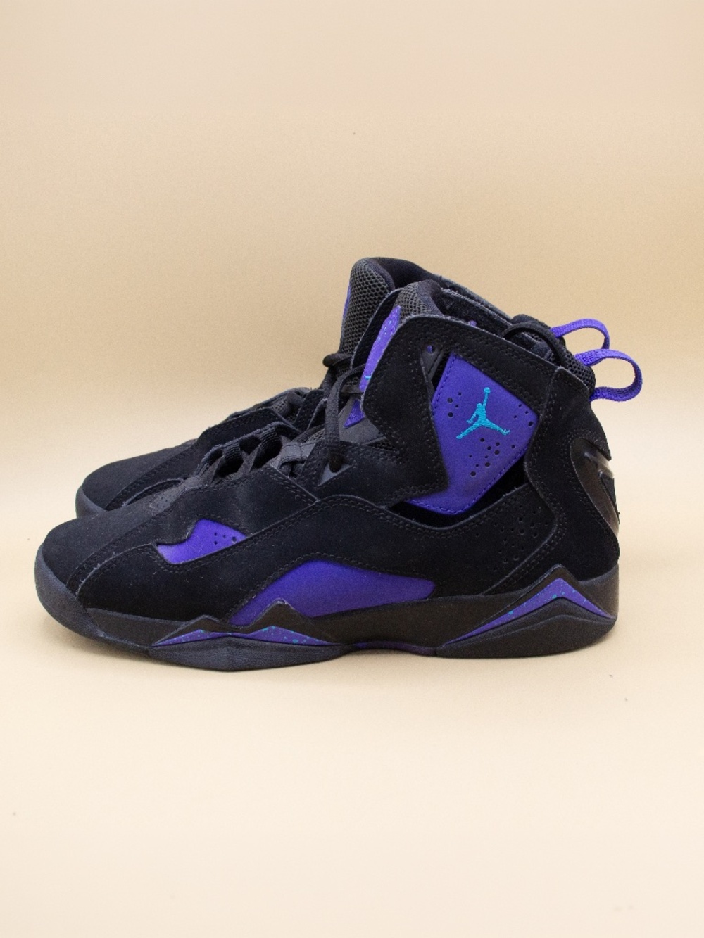 Jordan True Flight 'Blue Lagoon' Athletic Shoes 343795-047 Youth Size 5.5Y